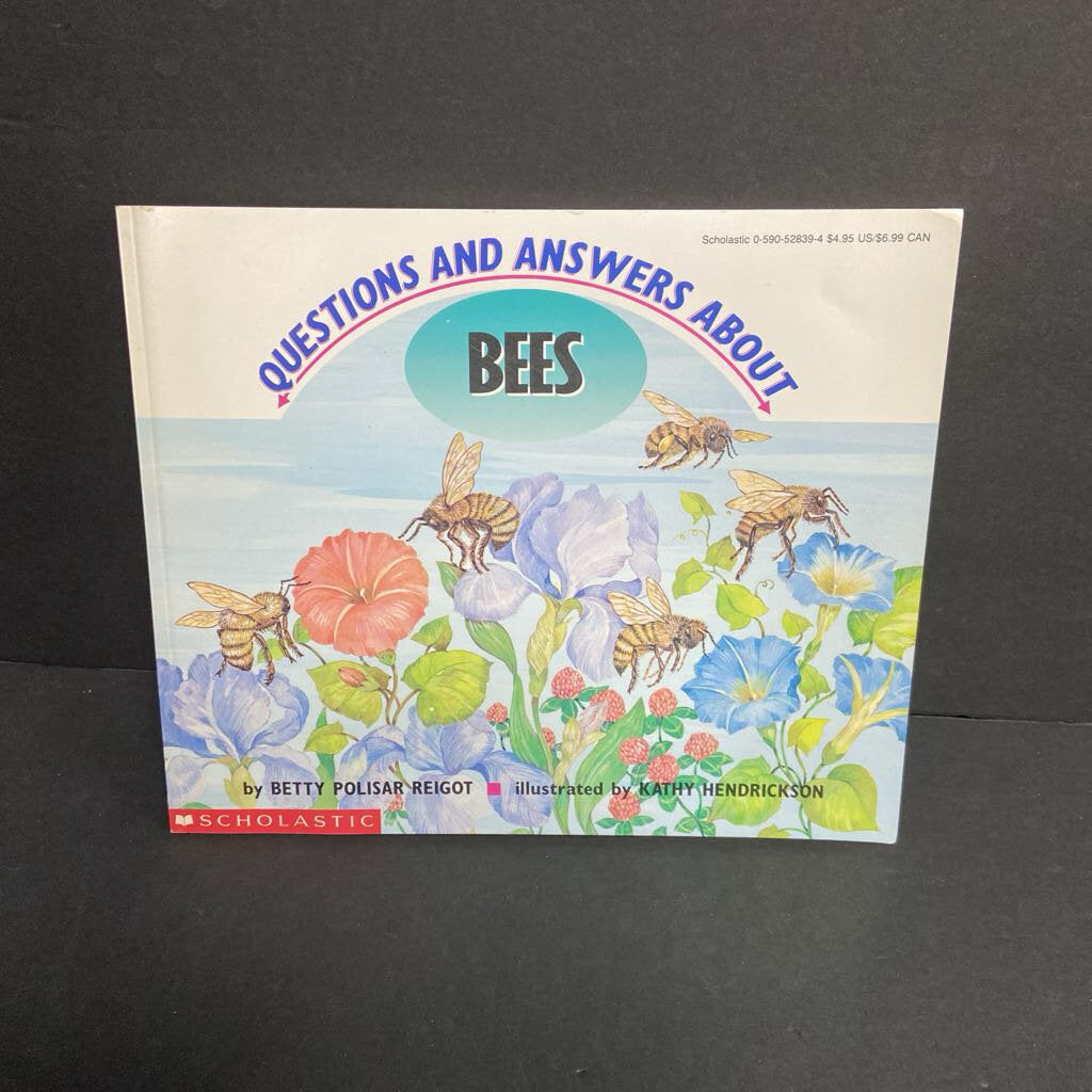 Questions and Answers About Bees (Betty Polisar Reigot) (Insects) -educational paperback