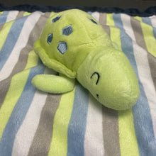 Load image into Gallery viewer, Striped Turtle Security Blanket
