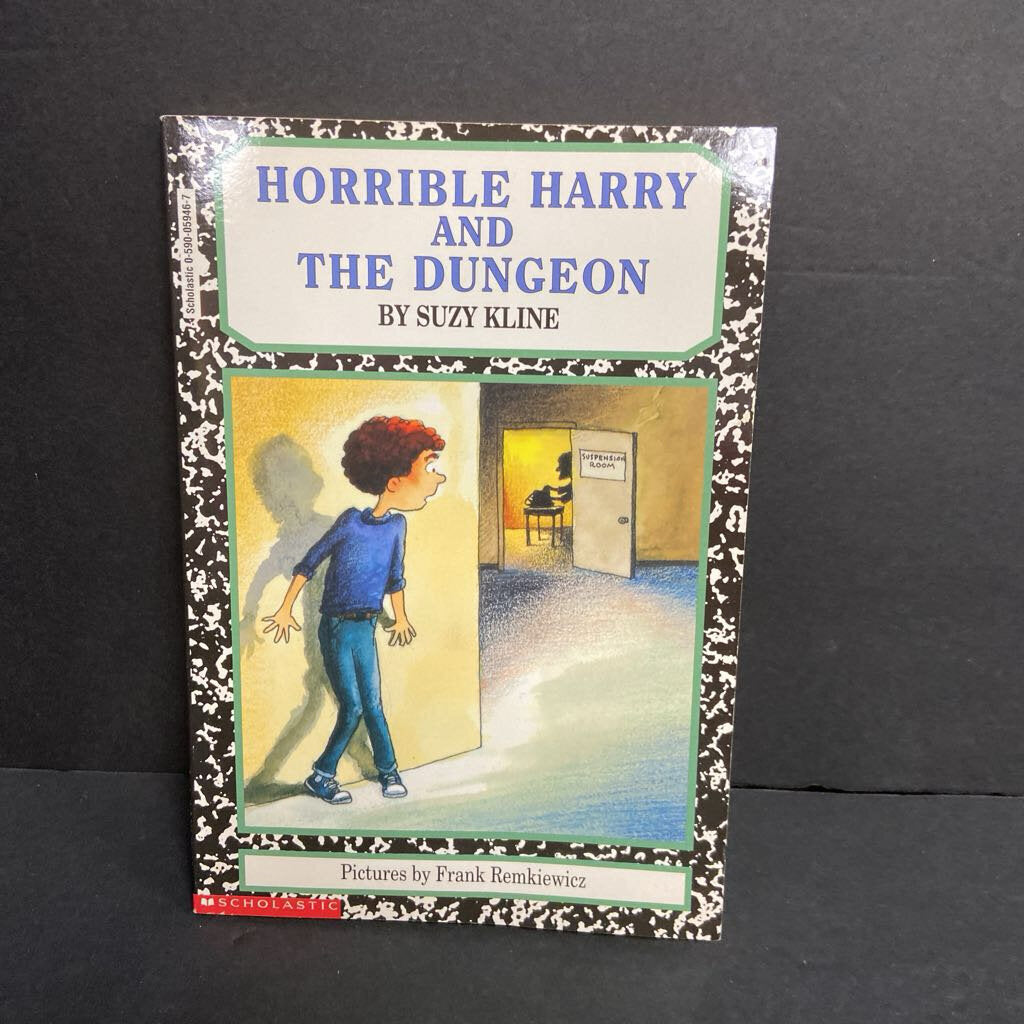 Horrible Harry and the Dungeon (Suzy Kline) -series paperback
