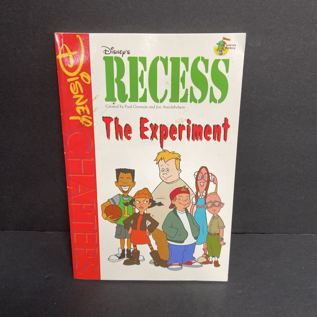 The Experiment (Disney's Recess) (Paul Germain & Joe Ansolabehere) -series paperback