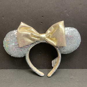 Sequin Minnie Mouse Ears Headband Disney