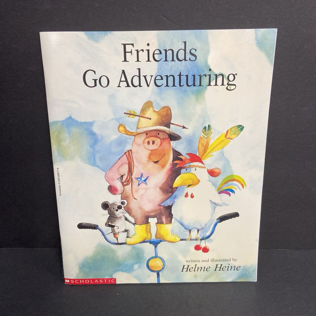 Friends Go Adventuring (Helme Heine) -paperback