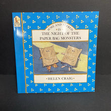 Load image into Gallery viewer, Susie and Alfred in The Night of the Paper Bag Monsters (Helen Craig) -paperback
