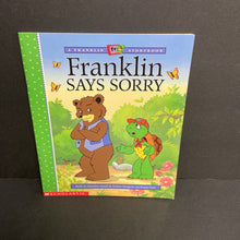Load image into Gallery viewer, Franklin Says Sorry (Paulette Bourgeois &amp; Brenda Clark) -character paperback
