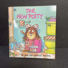 Load image into Gallery viewer, The New Potty (Gina &amp; Mercer Mayer) (Golden Little Look Look Book) (Little Critter) -character paperback
