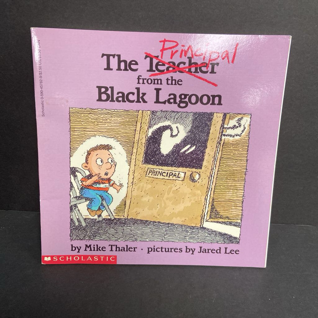 The Principal From the Black Lagoon (Mike Thaler) -character paperback