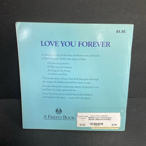 Love You Forever (Robert Munsch) (Family) (Teal Cover) -paperback