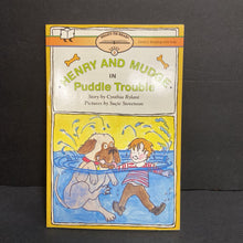 Load image into Gallery viewer, Henry and Mudge in Puddle Trouble (Ready to Read Level 2) (Cynthia Rylant) -character reader paperback
