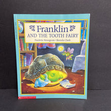 Load image into Gallery viewer, Franklin and the Tooth Fairy (Paulette Bourgeois &amp; Brenda Clark) -character paperback
