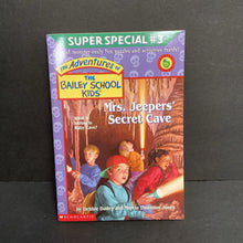 Load image into Gallery viewer, Mrs. Jeepers&#39; Secret Cave (Bailey School Kids) (Debbie Dadey) -series paperback
