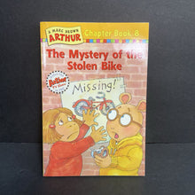 Load image into Gallery viewer, The Mystery of the Stolen Bike (Arthur) (Marc Brown &amp; Stephen Krensky) -character reader series paperback
