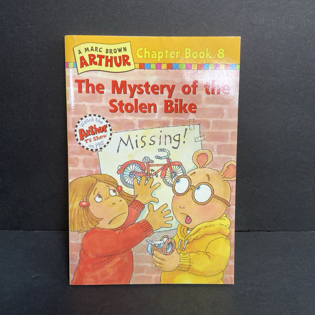 The Mystery of the Stolen Bike (Arthur) (Marc Brown & Stephen Krensky) -character reader series paperback