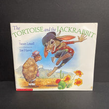 Load image into Gallery viewer, The Tortoise and the Jackrabbit (Susan Lowell) -paperback
