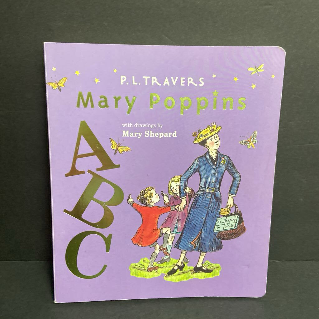 Mary Poppins ABC (P. L. Travers) (Language) -educational character classic board