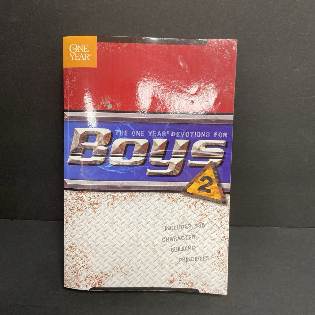 The One Year Devotions for Boys 2 -religion paperback