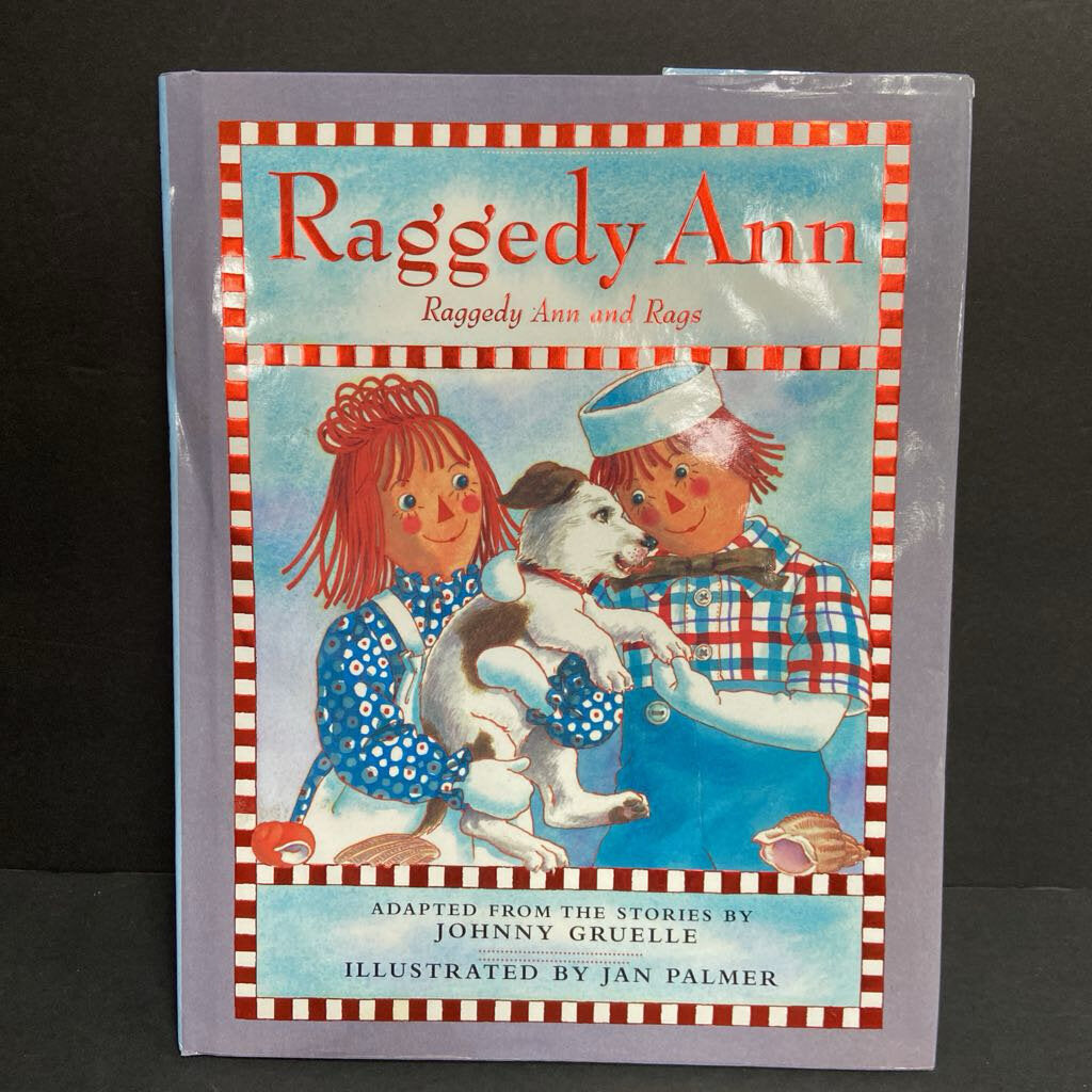 Raggedy Ann & Rags (Johnny Gruelle) -character hardcover