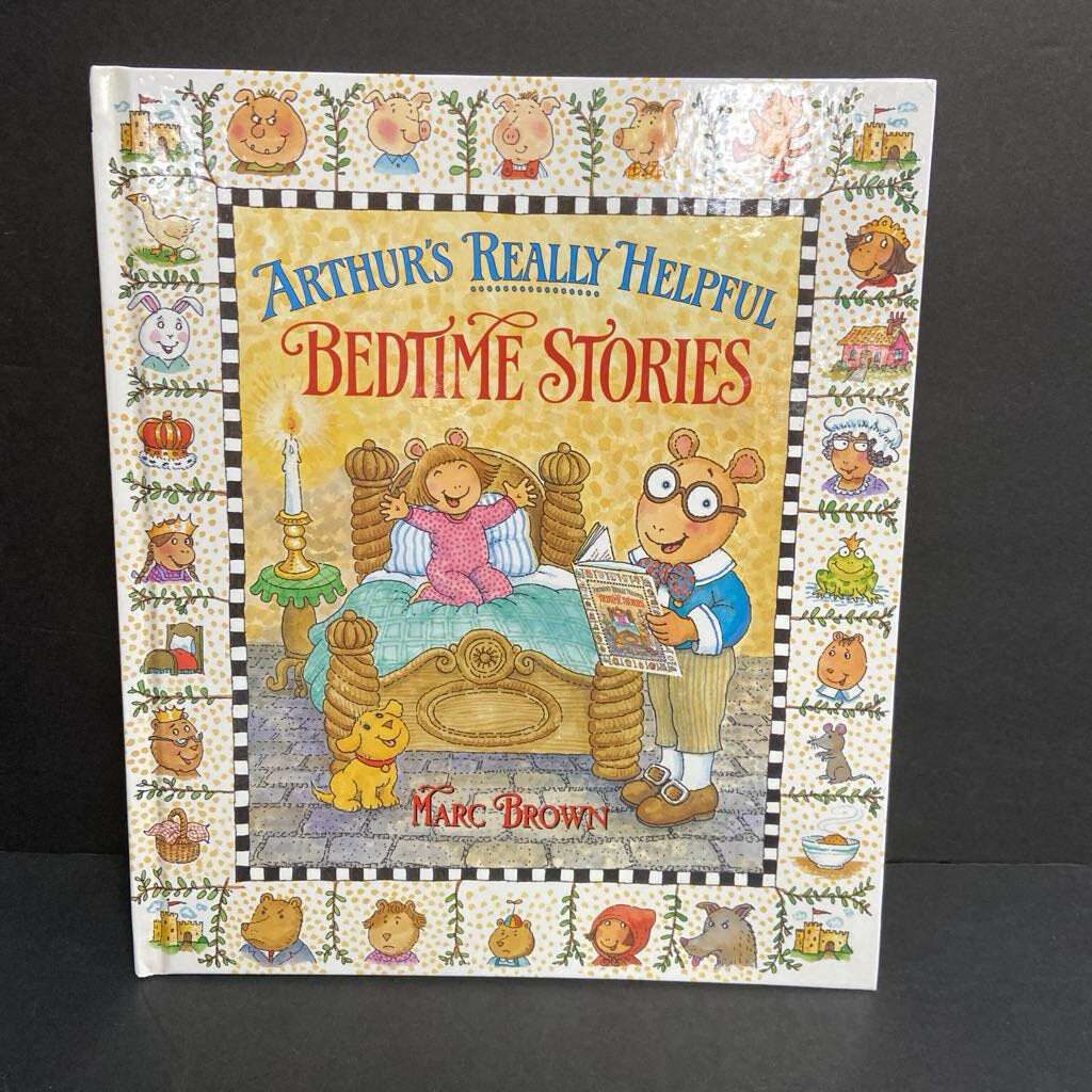 Arthur's Really Helpful Bedtime Stories (Marc Brown) -character hardcover