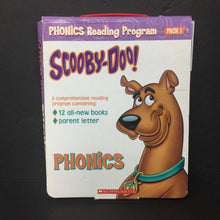 Load image into Gallery viewer, Scooby-Doo Phonics Box Set -character reader paperback
