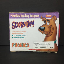 Load image into Gallery viewer, Scooby-Doo Phonics Box Set -character reader paperback
