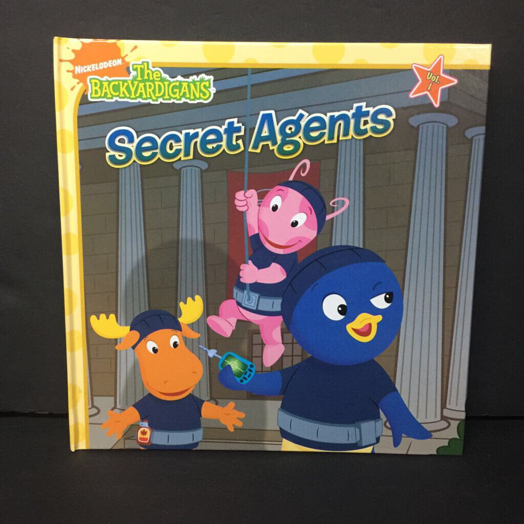 Secret Agents (Nickelodeon The Backyardigans) (Wendy Wax) -character hardcover