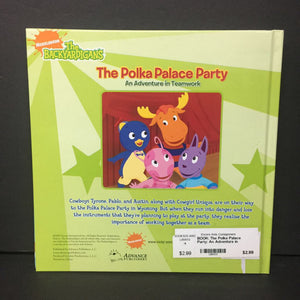 The Polka Palace Party: An Adventure in Teamwork (Nickelodeon The Backyardigans) (Erica David) -character hardcover