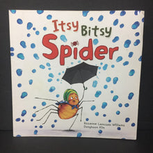 Load image into Gallery viewer, Itsy Bitsy Spider (Rozanne Lanczak Williams) (Nursery Rhyme) -paperback
