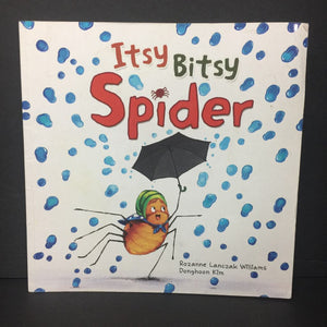 Itsy Bitsy Spider (Rozanne Lanczak Williams) (Nursery Rhyme) -paperback