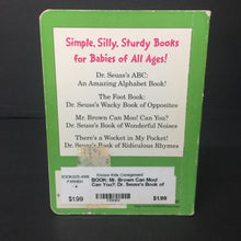 Load image into Gallery viewer, Mr. Brown Can Moo! Can You?: Dr. Seuss's Book of Wonderful Noises -dr. seuss board
