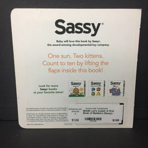 Let's Count!: A First Book of Numbers (Sassy) -board