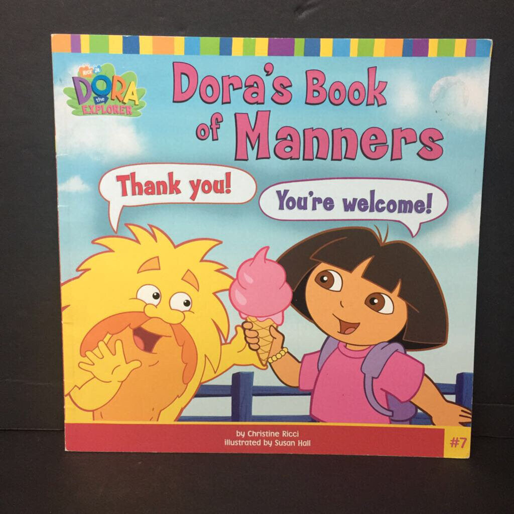 Dora's Book of Manners (Dora the Explorer) (Christine Ricci) -character paperback