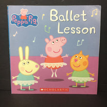 Load image into Gallery viewer, Ballet Lesson (Peppa Pig) -character paperback
