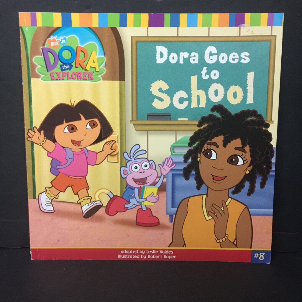 Dora Goes to School (Dora the Explorer) (Leslie Valdes) (Elementary School) -character paperback