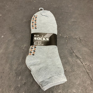 3pk Boys Argyle Print Socks (NEW)