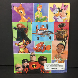 Junior Encyclopedia of Animated Characters (Disney) -character hardcover