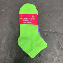 Load image into Gallery viewer, 3pk Girls Socks (NEW)
