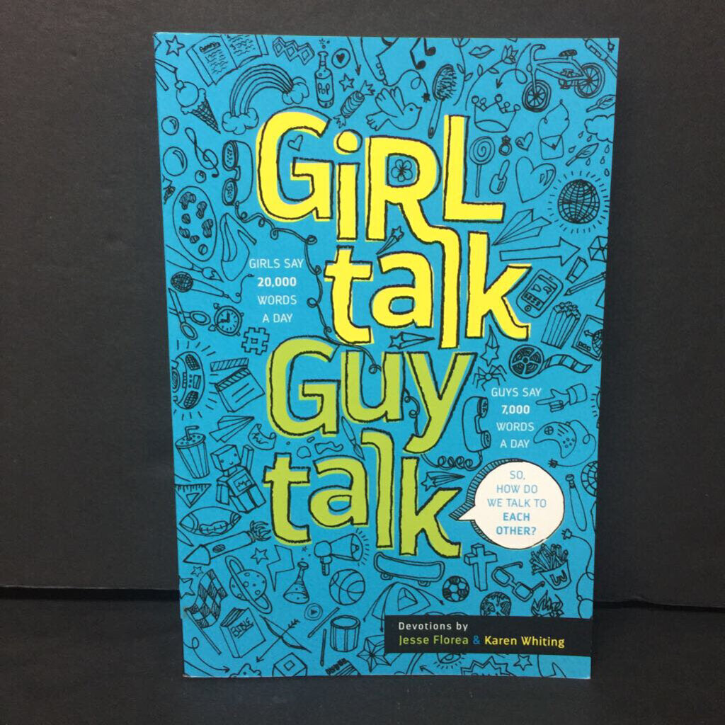 Girl Talk Guy Talk Devotional (Jesse Florea & Karen Whiting) -religion paperback