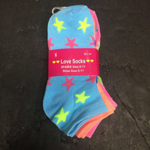 Load image into Gallery viewer, 3pk Girls Star Print Socks (NEW)

