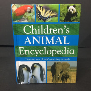 Children's Animal Encyclopedia (Mammals, Sea Animals, Birds, Insects, Reptiles) (Sally Morgan) -educational hardcover