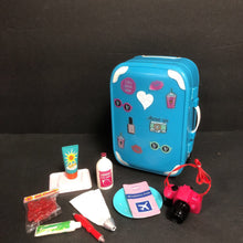Load image into Gallery viewer, Suitcase w/Accessories for 18&quot; Doll
