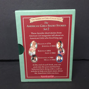 The American Girls Short Stories Set 2 Box Set (Valerie Tripp, Janet Beeler Shaw, Connie Rose Porter) -character hardcover