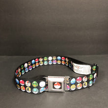 Load image into Gallery viewer, Boys Poke Ball Buckle Down Seatbelt Belt
