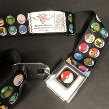 Load image into Gallery viewer, Boys Poke Ball Buckle Down Seatbelt Belt
