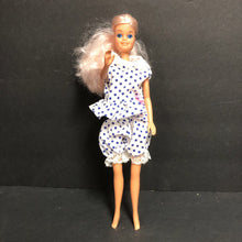Load image into Gallery viewer, Doll in Polka Dot Outfit 1987 Vintage Collectible (Totsy)
