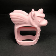 Load image into Gallery viewer, Bitzy Silicone Unicorn Hand Teether
