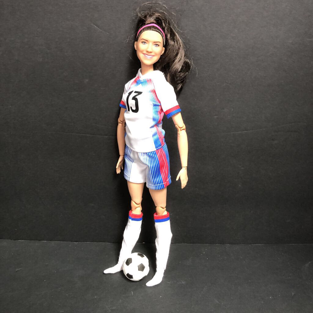 Signature Alex Morgan Soccer Doll w/Ball
