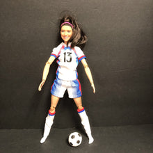 Load image into Gallery viewer, Signature Alex Morgan Soccer Doll w/Ball
