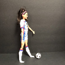 Load image into Gallery viewer, Signature Alex Morgan Soccer Doll w/Ball
