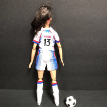 Load image into Gallery viewer, Signature Alex Morgan Soccer Doll w/Ball

