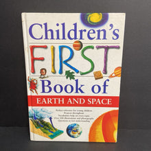 Load image into Gallery viewer, Children&#39;s First Book of Earth and Space (Neil Morris) (Environment/Space) -educational hardcover
