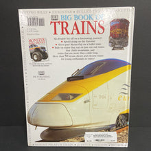 Load image into Gallery viewer, Big Book of Trains: Over 50 of the World&#39;s Most Amazing Trains (DK) (Vehicles) -educational hardcover

